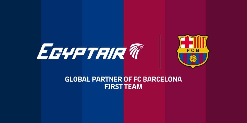 Barcelona anuncia Egyptair como companhia aérea oficial até temporada 2028/2029