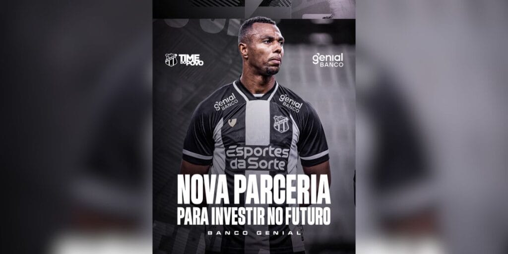 Banco Genial é novo patrocinador do Ceará