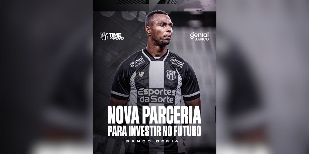 Banco Genial é novo patrocinador do Ceará - Divulgação