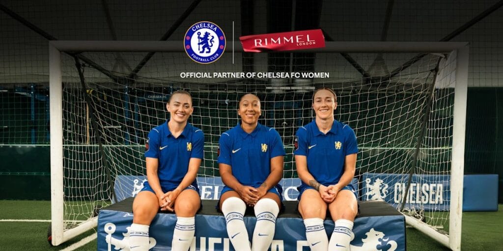 Chelsea anuncia Rimmel London como patrocinadora de time feminino