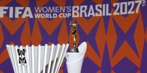 Troféu da Copa do Mundo Feminina 2027 - Divulgação