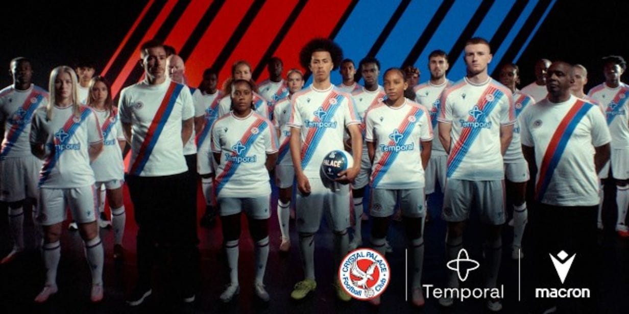 Temporal se tornou patrocinador máster do Crystal Palace - Divulgação