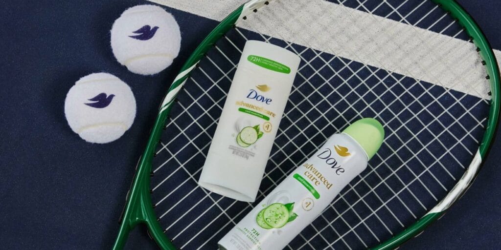 Dove foca em ativações de moda e estilo em campanha para US Open 2026