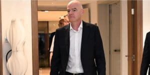 Gianni Infantino, presidente da Fifa, durante visita ao Marrocos - Reprodução/Instagram @gianni_infantino