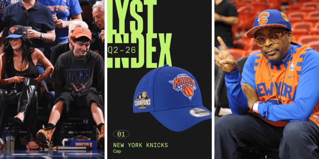 Título, celebridades e streetwear: A fórmula por trás do boné do New York Knicks, item mais desejado da moda