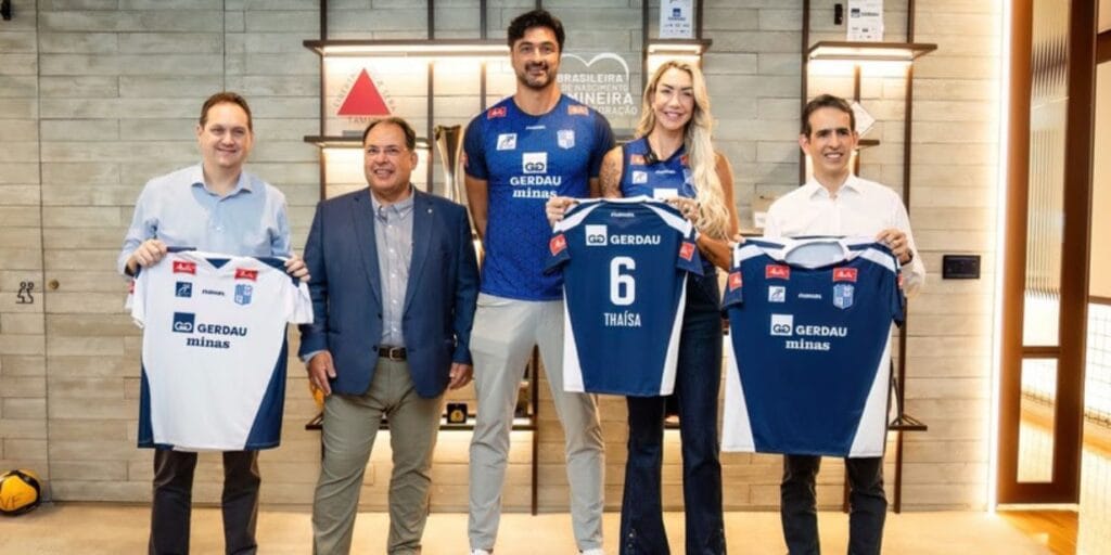 Minas Tênis Clube renova com Gerdau no vôlei feminino e lança uniforme para 2026/2027