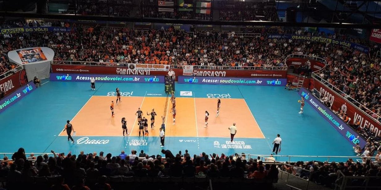 Ginásio José Liberatti em dia de jogo do Osasco - Divulgação