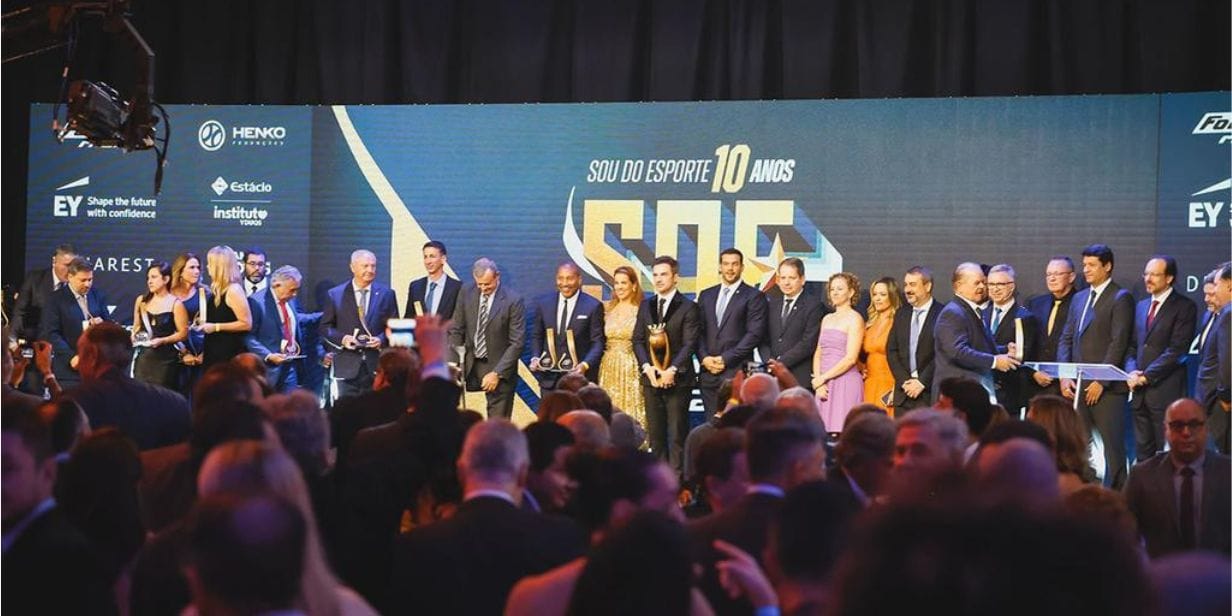 Cerimônia do Prêmio Sou do Esporte em 2025 - Divulgação