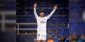 Gustavo Henrique, do Corinthians, em jogo contra o Rosario Central, pela Libertadores - Rodrigo Coca/Agência Corinthians