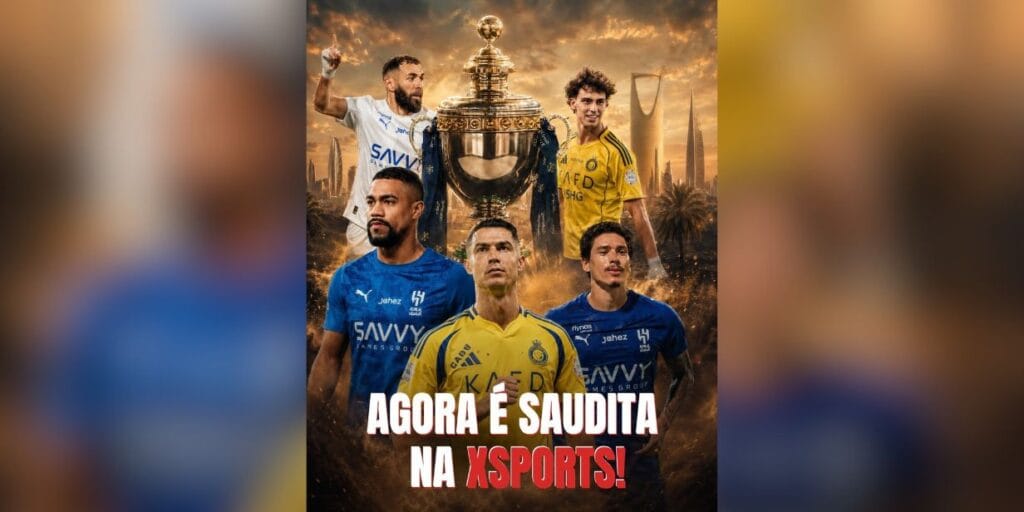 Xsports adquire direitos da Saudi Pro League por 3 temporadas