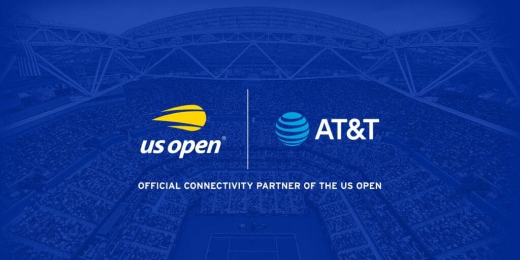 US Open e AT&T fecham parceria com foco em conectividade e hospitalidade por 5 anos
