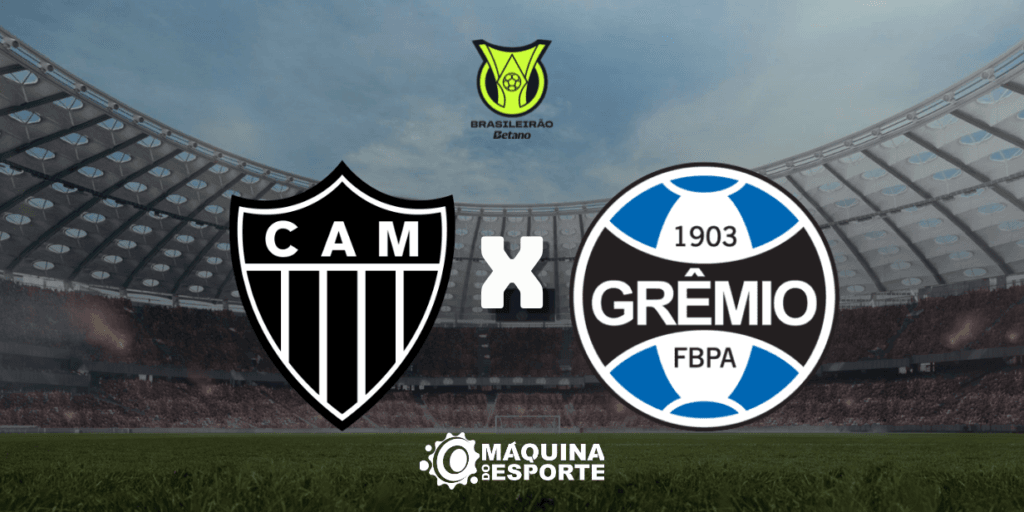 Atlético-MG x Grêmio: Onde assistir ao jogo da 23ª rodada do Brasileirão