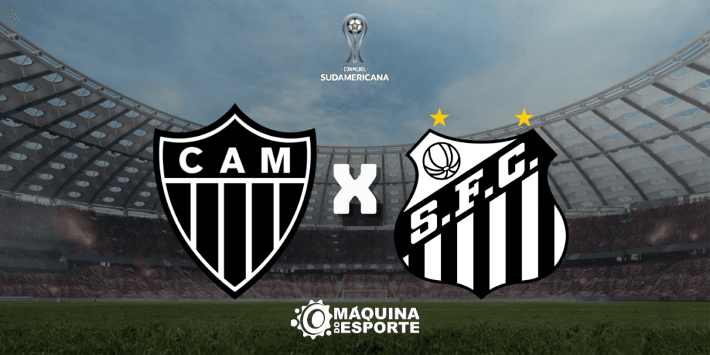 Atlético-MG x Santos: Onde assistir ao jogo de volta das quartas de final da Copa Sul-Americana
