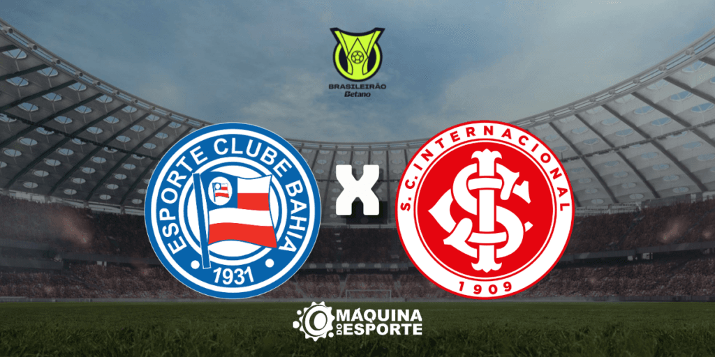 Bahia x Internacional: Onde assistir ao jogo da 25ª rodada do Brasileirão