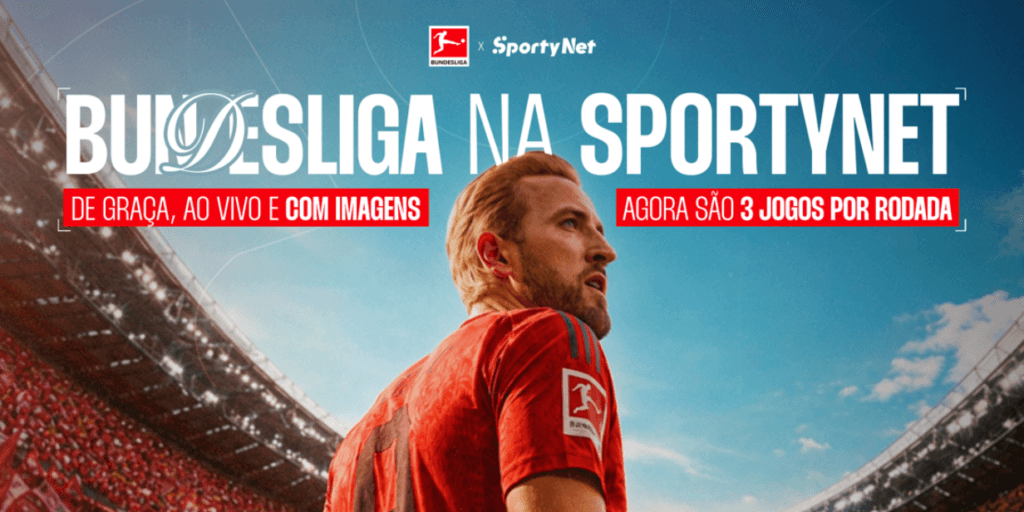 SportyNet renova direitos de transmissão da Bundesliga até 2028/2029