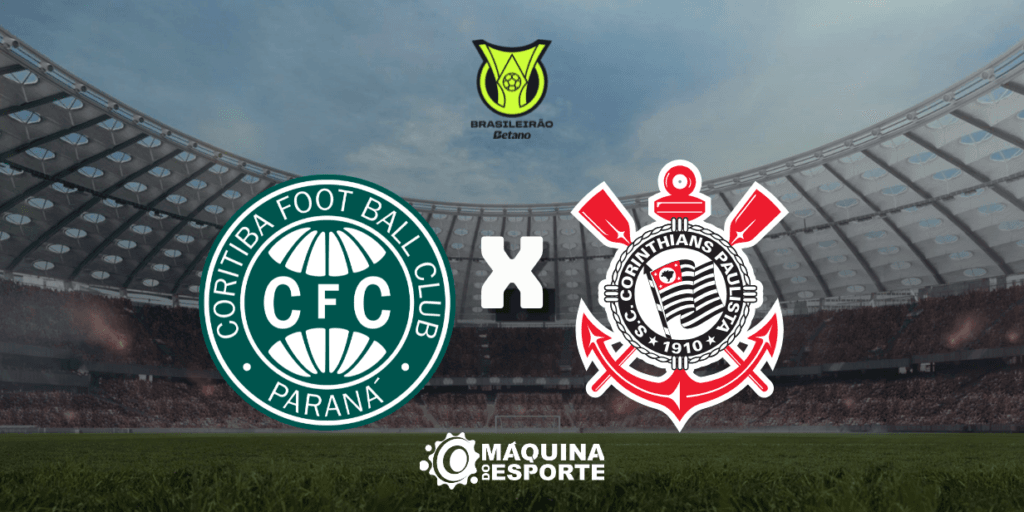 Coritiba x Corinthians: Onde assistir ao jogo da 24ª rodada do Brasileirão