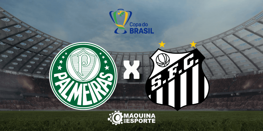 Palmeiras x Santos: Onde assistir ao clássico paulista de ida das quartas de final da Copa do Brasil