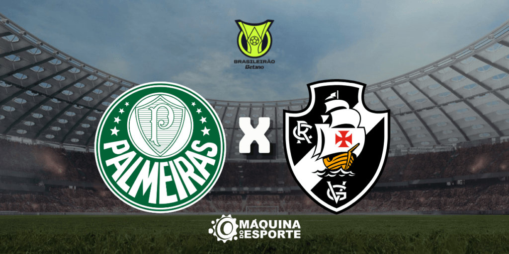 Palmeiras x Vasco: Onde assistir ao jogo da 24ª rodada do Brasileirão