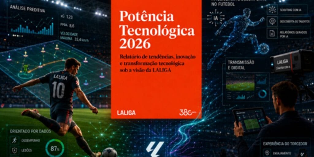 Enquanto LaLiga turbina receitas com tecnologia, Brasil tem desafio de fortalecer bases de dados
