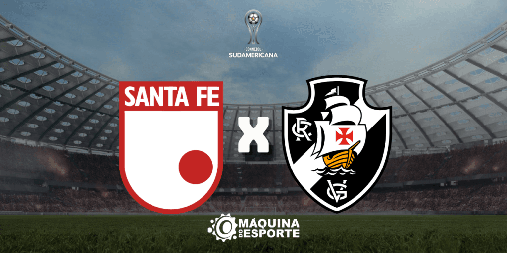 Santa Fe x Vasco: Onde assistir ao jogo de ida das quartas de final da Copa Sul-Americana