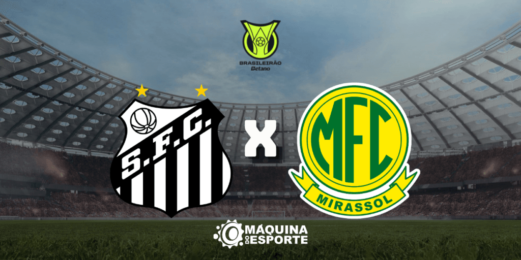 Santos x Mirassol: Onde assistir ao jogo da 24ª rodada do Brasileirão