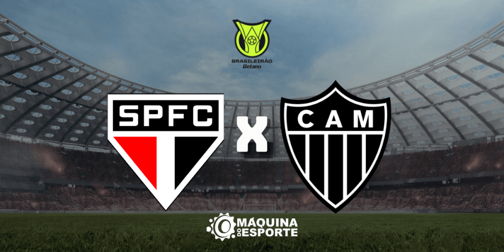 São Paulo x Atlético-MG: Onde assistir ao jogo da 26ª rodada do Brasileirão