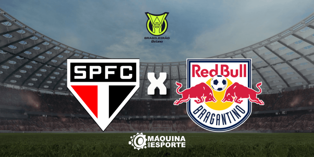 São Paulo x Red Bull Bragantino: Onde assistir ao jogo da 25ª rodada do Brasileirão