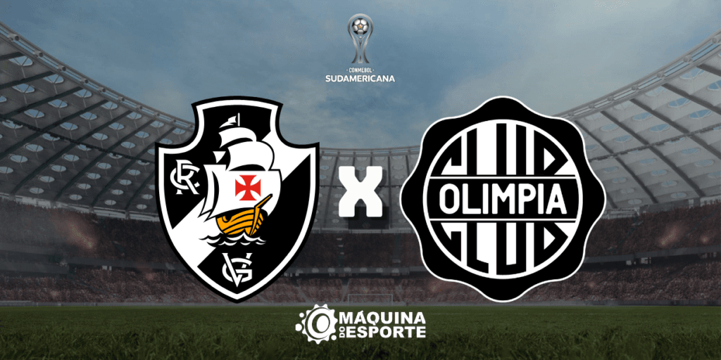 Vasco x Olimpia: Onde assistir ao jogo de ida das oitavas de final da Copa Sul-Americana
