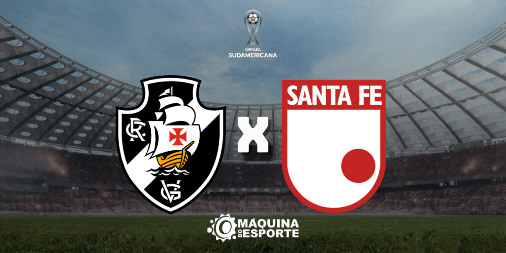 Vasco x Santa Fe: Onde assistir ao jogo de volta das quartas de final da Copa Sul-Americana