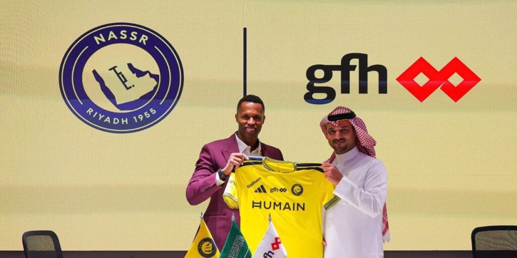 Al-Nassr assina com banco GFH, do Bahrein, para temporada 2026/2027