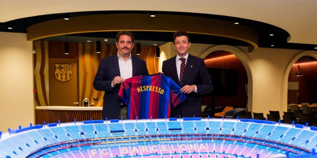 Barcelona e Nespresso firmam parceria de cinco temporadas focada no complexo Espai Barça