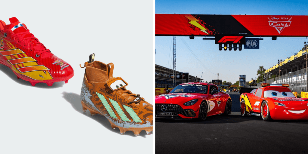 20 anos de Carros: Por que Fórmula 1 e Adidas apostam em Relâmpago McQueen