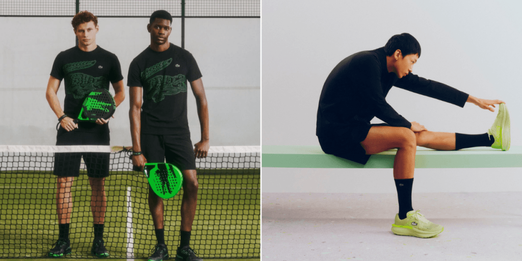 Lacoste amplia estratégia esportiva com padel e corrida de rua