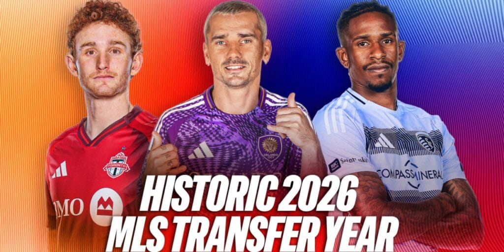 MLS movimenta US$ 634 milhões em transferências na temporada 2026