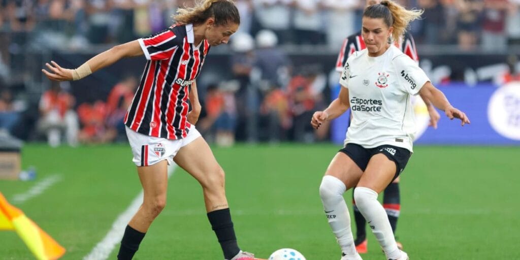 Globo bate maior audiência do Brasileirão Feminino 2026 com Corinthians x São Paulo