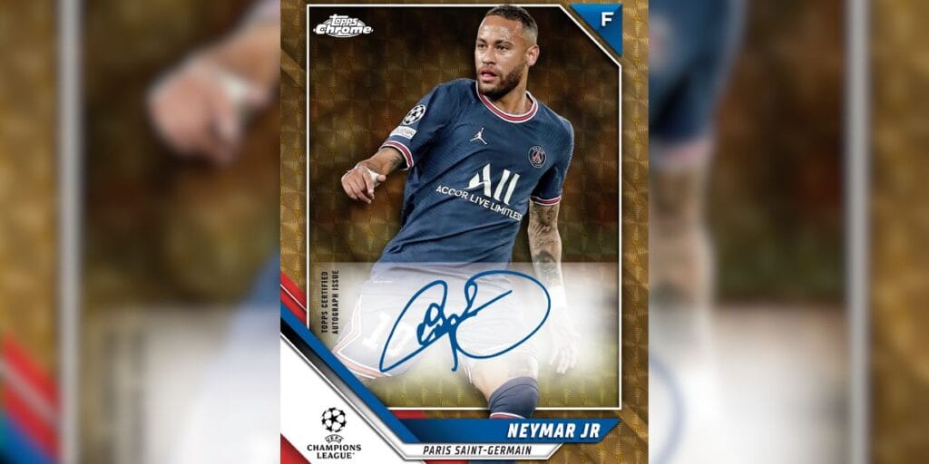 Topps estende acordo com Neymar para mercado de cards e figurinhas