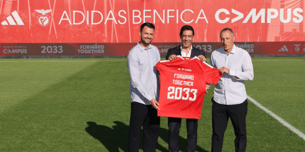 Benfica e Adidas renovam parceria até 2033 com novas propriedades envolvidas
