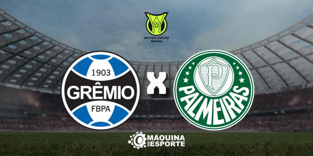 Grêmio x Palmeiras: Onde assistir ao jogo da 28ª rodada do Brasileirão