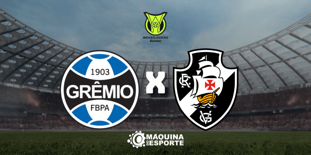 Grêmio x Vasco: Onde assistir ao jogo da 27ª rodada do Brasileirão