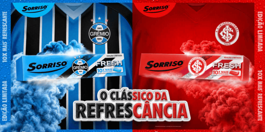 Sorriso se une a Grêmio e Internacional na campanha “O Clássico da Refrescância”