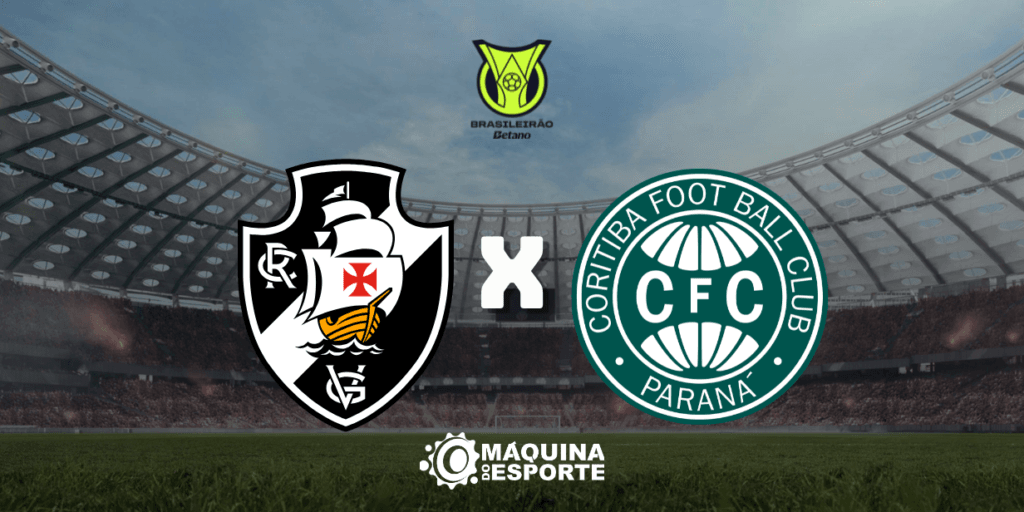Vasco x Coritiba: Onde assistir ao jogo da 28ª rodada do Brasileirão