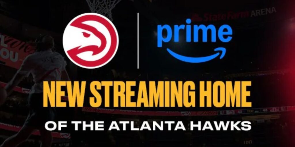 Atlanta Hawks fecha acordo regional com Prime Video para transmissão de jogos em mercados locais