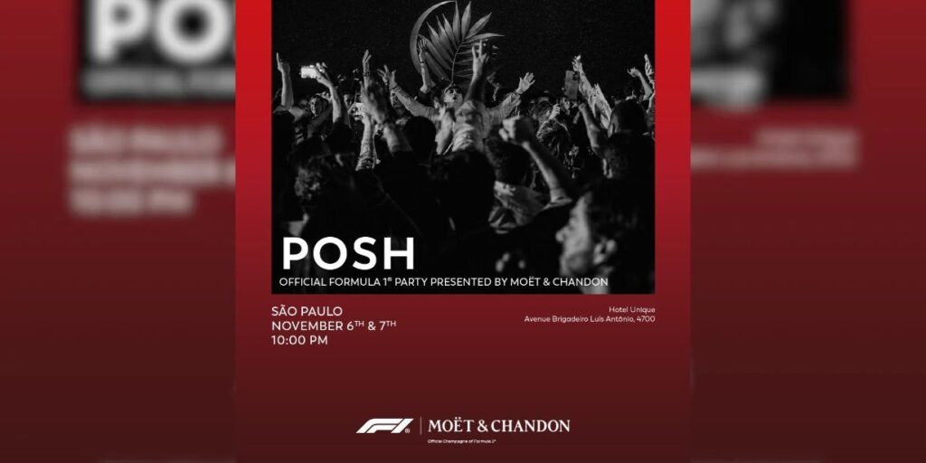 Moet & Chandon adquire naming rights da festa oficial do GP de São Paulo de F1 para ativações de luxo