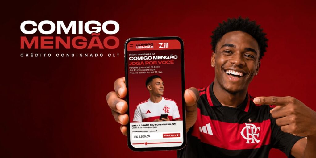 Flamengo lança serviço de crédito consignado em parceria com Zilicred