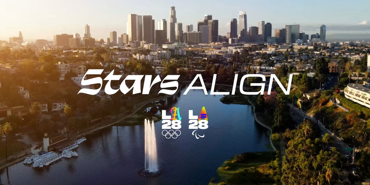 Jogos de Los Angeles 2028 divulgou slogan de evento - Divulgação