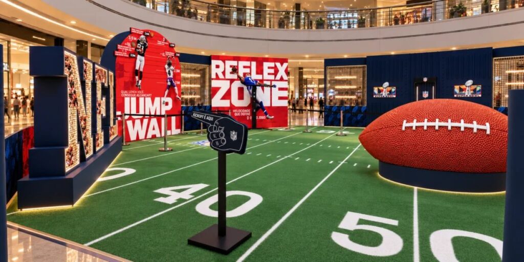 NFL terá experiências em Curitiba, Fortaleza e Belo Horizonte para expandir no Brasil
