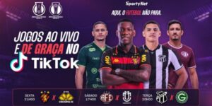 SportyNet anuncia transmissão de jogos no TikTok - Divulgação