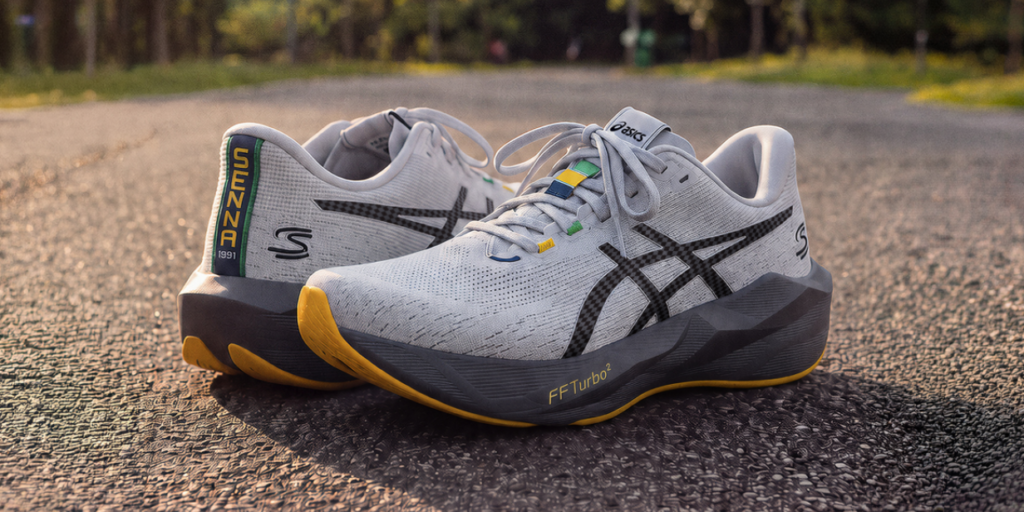 Asics e Senna Brands apresentam nova coleção da parceria, com destaque para o Novablast 6