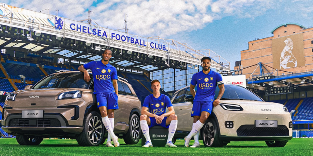 Chelsea fecha parceria global com montadora chinesa GAC