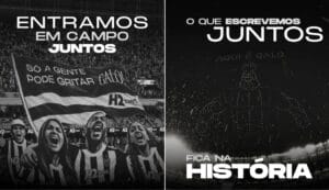 H2Bet fez postagem para agradecer torcida do Atlético-MG / Reprodução Instagram